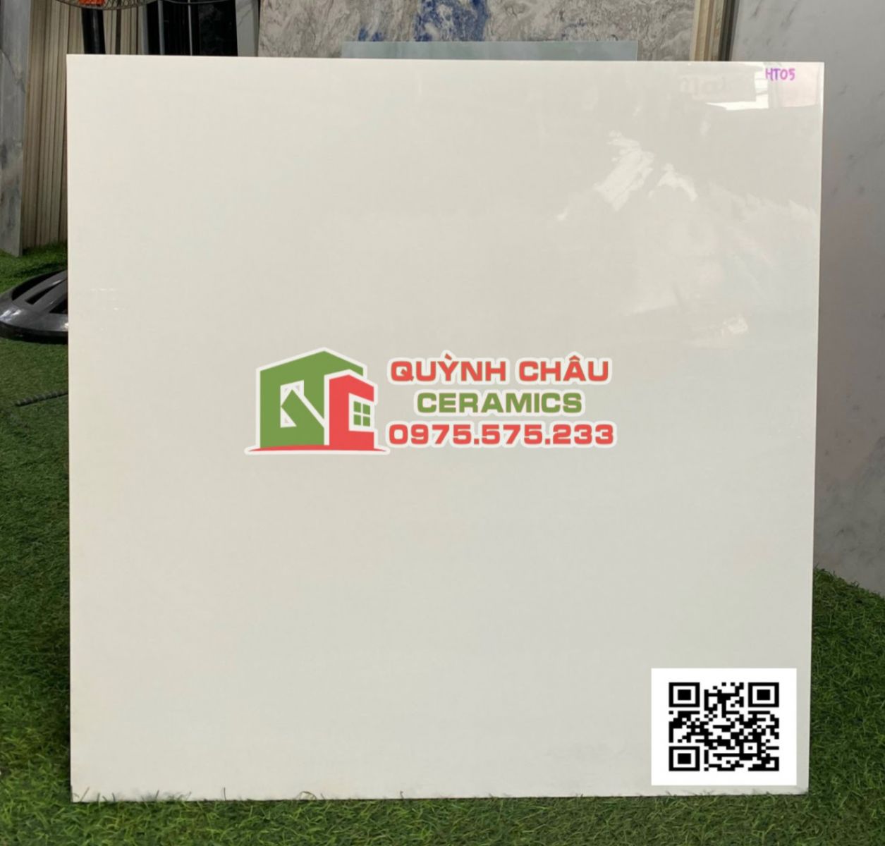 Đá trắng trơn bóng kính 60x60 thạch bàn