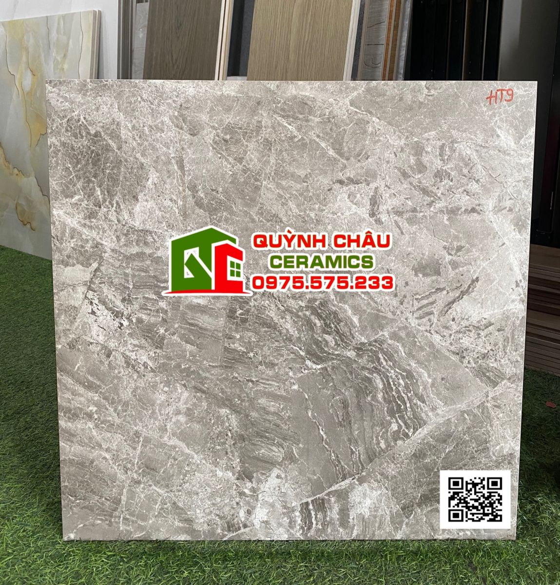 Gạch viglacera 600x600 men mờ giả đá