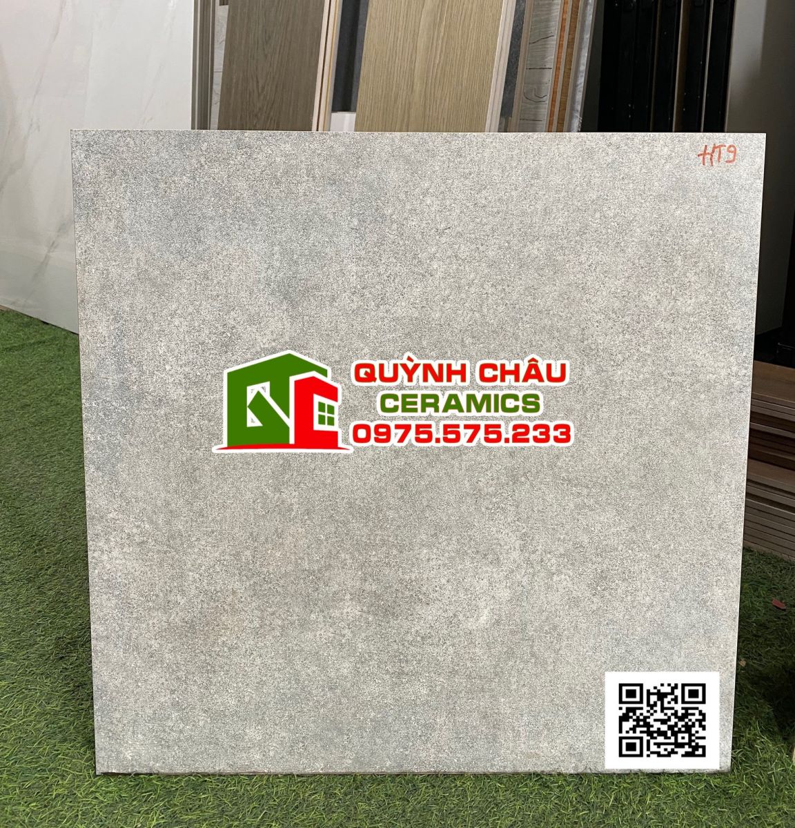 Gạch viglacera 600x600 men mờ xi măng